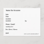 Endlich kostenlos! SRF Einladungspostkarte (Rückseite)