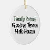 Endlich müde: Auf Wiedersehen Tension, Hallo Pensi Keramikornament (Rechts)