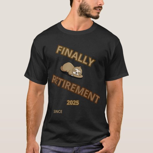 ENDLICH RUHESTAND T-Shirt (Vorderseite)