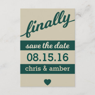 Endlich ! Save The Date