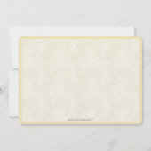 Endlich Save the Date Brown Hair Funny Couple Card (Rückseite)