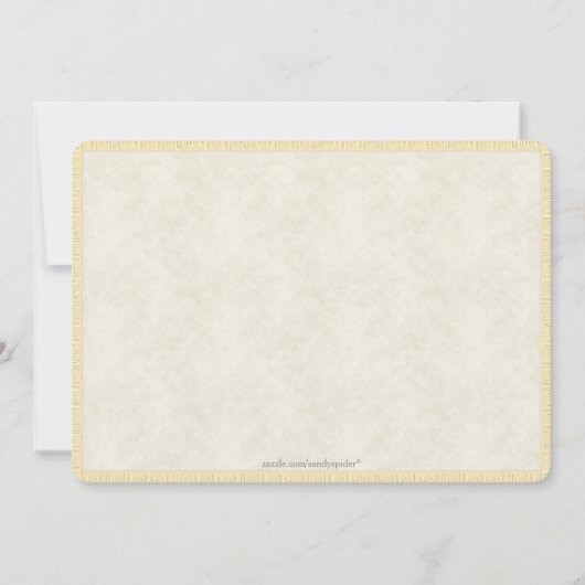 Endlich Save the Date Brown Hair Funny Couple Card (Rückseite)