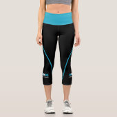 Endlich Schluss - Schluss mit dem Rauchen Capri Leggings (Vorderseite)