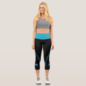 Endlich Schluss - Schluss mit dem Rauchen Capri Leggings (Vorderseite)