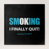 Endlich Schluss - Schluss mit dem Rauchen Puzzle (Vertikal)