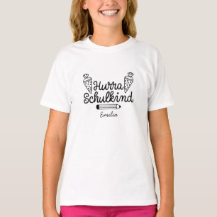 Endlich Schulkind Schultuete 1 Klasse Einschulung T-Shirt