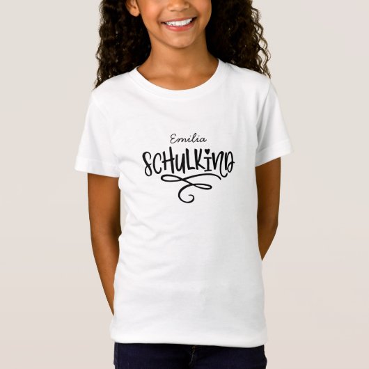 Endlich Schulkind Schultuete 1 Klasse Einschulung T-Shirt (Vorderseite)