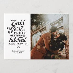 Endlich sind wir Save the Date angekommen Einladung