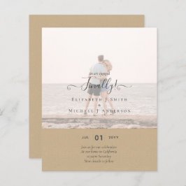 Endlich sind wir Verlobt! Foto der Hochzeitsankünd