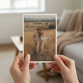 Endlich Skript Elegant NAMEN Foto Hochzeit Save The Date