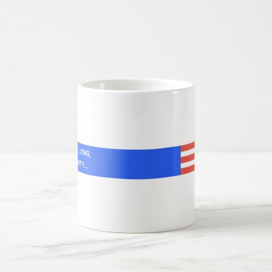 Endlich Trumped Tasse (Mittel)