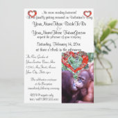 Endlich verheiratet einladung (Stehend Vorderseite)