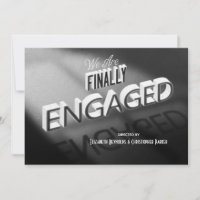 Endlich Verlobt Film Schwarz Weiß Save The Date