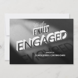 Endlich Verlobt Film Schwarz Weiß Save The Date