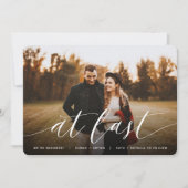 Endlich | Vollständige Verlobung des Fotos Ankündigung (Vorderseite)