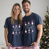 Endlich Weihnachten mit meinen Gnomen Funny Gnomes Tri-Blend Shirt