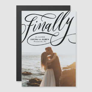 Endlich Zurückgestellt Covid Foto Speichern Sie da Magnetkarte