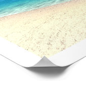 Endlos blau poster (Ecke)