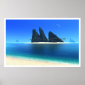 Endlos blau poster (Vorne)