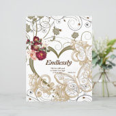 Endlos gedichtetes Papier mit Blumenlatten (Stehend Vorderseite)