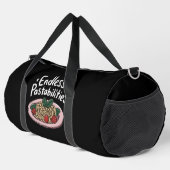 Endlos Nudelspaß-Fun-Pastagericht Duffle Bag (Rechte Ecke)