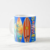 Endlos Sommersurfboard Kaffeetasse (Vorderseite Links)