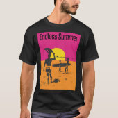 Endlos Summer Sticker T-Shirt (Vorderseite)