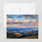 Endlose blaue Horizonte Postkarte (Vorne/Hinten)