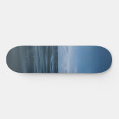 Endlose Blaue Ozeanwellen 1 Skateboard (Horizontal)