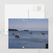 Endlose Boote Postkarte (Vorne/Hinten)