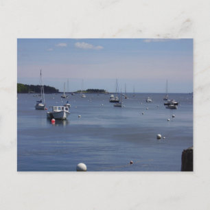 Endlose Boote Postkarte