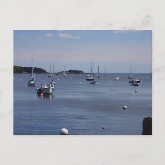 Endlose Boote Postkarte (Vorderseite)
