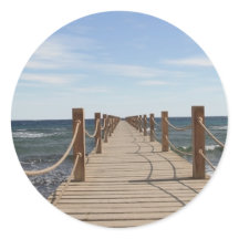 Endlose Brücke - Aufkleber