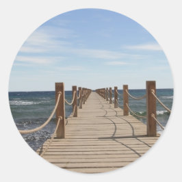 Endlose Brücke - Aufkleber