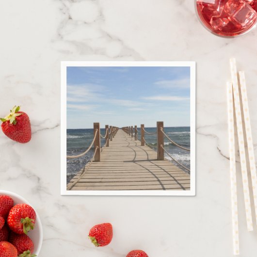 Endlose Brücke - Paper Napkin Serviette (Beispiel)