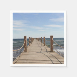 Endlose Brücke - Paper Napkin Serviette