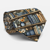 Endlose Bücher Retro Krawatte (Gerollt)