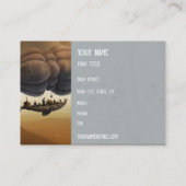 Endlose Fantasie der Reise-| (3.5x2.5) Visitenkarte (Rückseite)