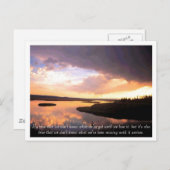 Endlose Freundschaft Postkarte (Vorne/Hinten)