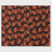 Endlose Fußbällenspiele Geschenkpapier (Flach)