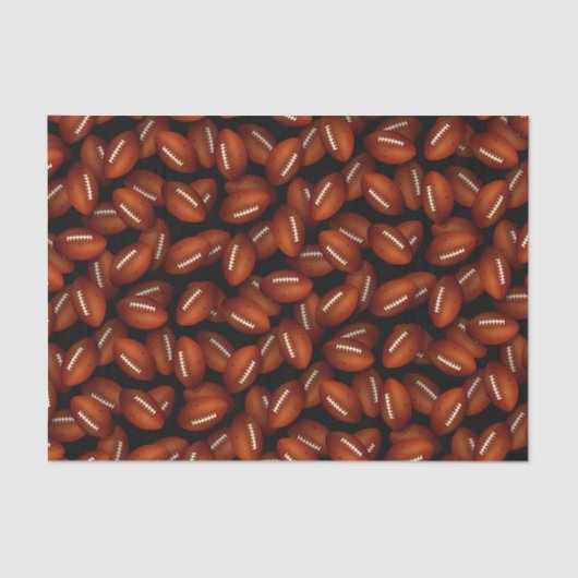 Endlose Fußbällenspiele Seidenpapier (Vorderseite)