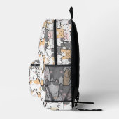 Endlose Gute-Kinder-Kätzchen Bedruckter Rucksack (Rechts)
