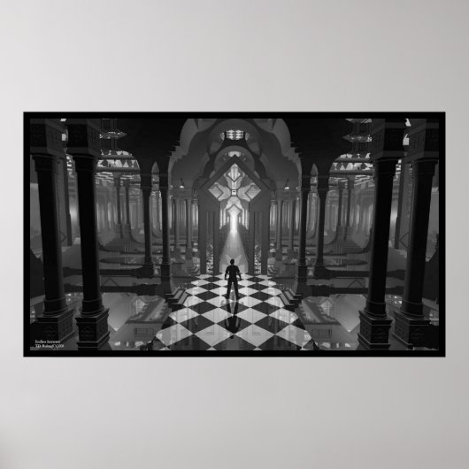 Endlose Komplexität Poster (Vorne)