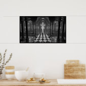 Endlose Komplexität Poster (Küche)