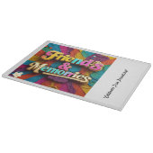 "Endlose Liebe gemeinsam" Schneidebrett (Ecke)