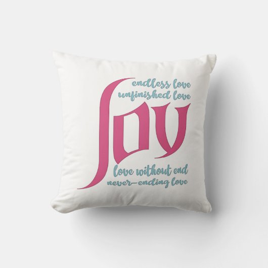 Endlose Liebe Kissen (Vorderseite)