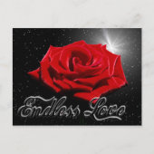Endlose Liebe Postkarte (Vorderseite)
