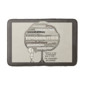 Endlose Möglichkeiten Badematte (Vorderseite)