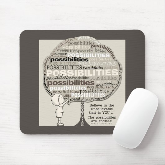 Endlose Möglichkeiten Mousepad (Mit Mouse)