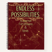 Endlose Möglichkeiten Notizblock (Vorderseite)